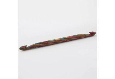 крючки для вязания 20744 Крючок афганский двусторонний тунисский Symfonie Wood KnitPro, 3.75 мм