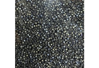  DB-307 Бисер Miyuki Delica Beads 11/0 (металлик радужный темно-серый)