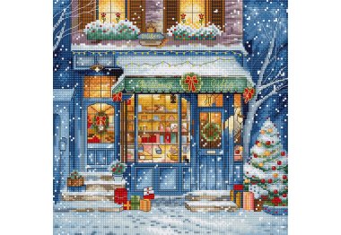  Набір для вишивки хрестиком L8109 Christmas Gifts Shop. Letistitch