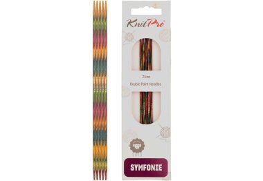 спицы для вязания 20117 Спицы носочные Symfonie Wood KnitPro, 20 см, 2.50 мм