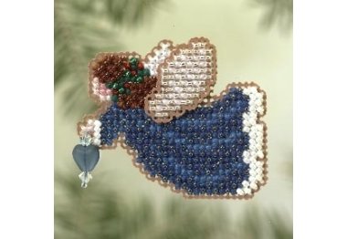 вышивка гладью h122 Индиго Ангел. Набор для вышивки в смешанной технике Mill Hill вышивка гладью h122 Индиго Ангел. Набор для вышивки в смешанной технике Mill Hill