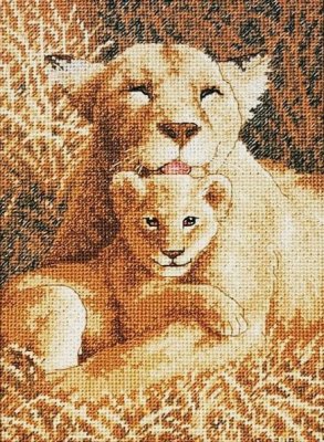 4593 Мамин малюк. Набір для вишивки хрестиком Classic Design - 1