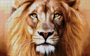 36-1334-НЦ Цар джунглів. Набір для вишивання бісером ТМ Токарєва А. - 1 36-1334-НЦ Цар джунглів. Набір для вишивання бісером ТМ Токарєва А. - 1