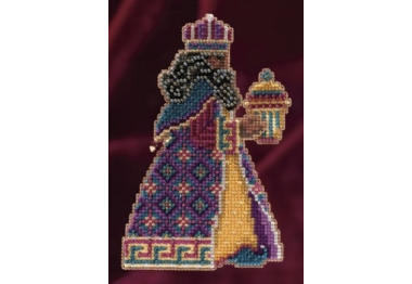 вышивка гладью MH191301 Бальтасар. Набор для вышивки в смешанной технике Mill Hill