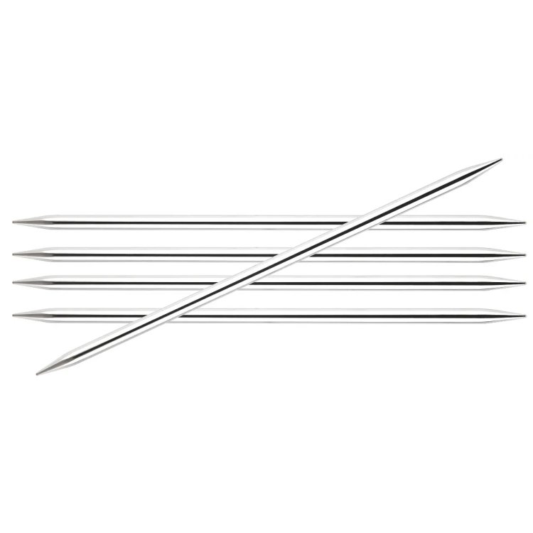 10119 Спиці шкарпеткові Nova Metal KnitPro, 20 см, 3.00 мм - 1 10119 Спиці шкарпеткові Nova Metal KnitPro, 20 см, 3.00 мм - 1