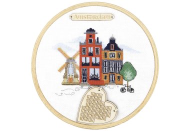  М-305 Амстердам. Набор для вышивания крестом
