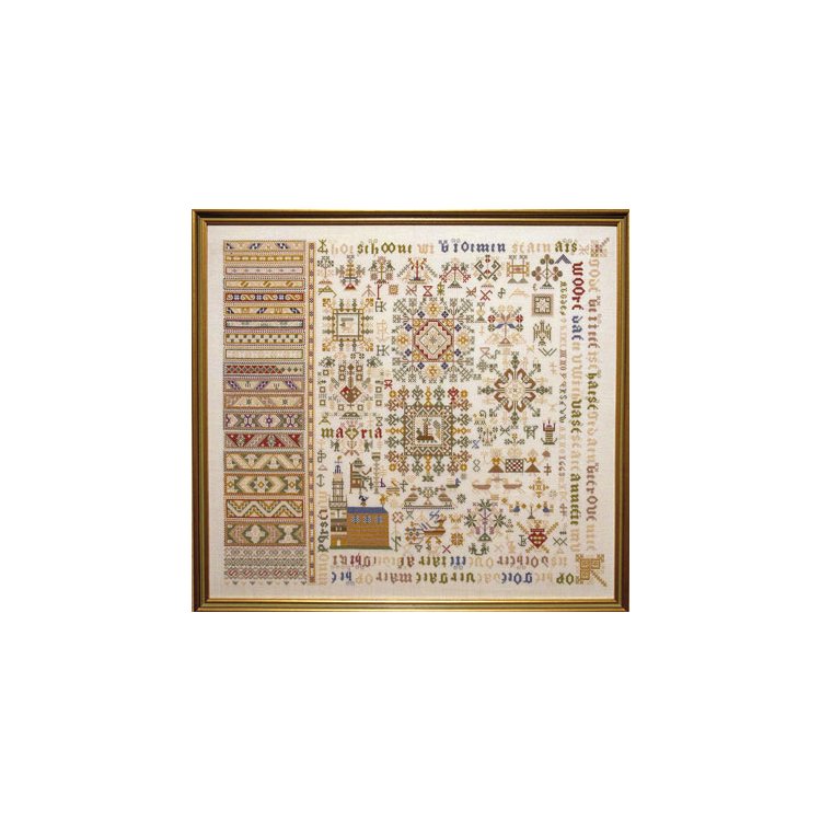 39-8406 Sampler '' Antique ". Набір для вишивання хрестом PERMIN - 1 39-8406 Sampler '' Antique ". Набір для вишивання хрестом PERMIN - 1