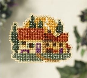 MH187101 Тосканський Котедж. Набір для вишивки в змішаній техніці Mill Hill - 1