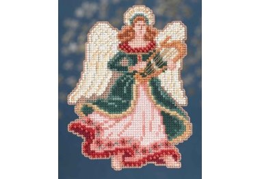 вишивка гладдю MH194302 Габріель. Набір для вишивки в змішаній техніці Mill Hill вишивка гладдю MH194302 Габріель. Набір для вишивки в змішаній техніці Mill Hill