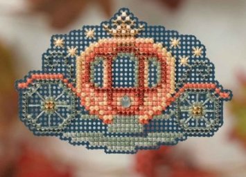 MH184202 Карета Принцессы. Набор для вышивки в смешанной технике Mill Hill - 1