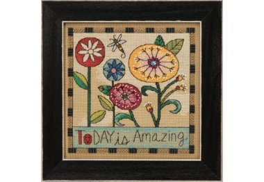 вишивка гладдю ST151912 Сьогодні дивовижно. Набір для вишивки в змішаній техниці Mill Hill