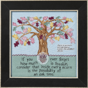 CG302413 Дуб. Набор для вышивки в смешанной технике Mill Hill - 1