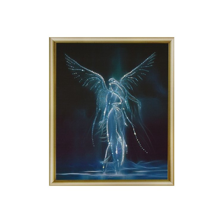 КС-037 Ночной ангел Набор картина стразами - 1