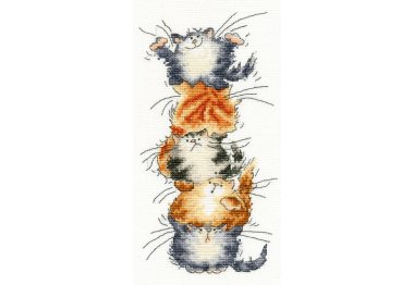  XMS27 Набір для вишивання хрестом Top Cat "Кішки" Bothy Threads