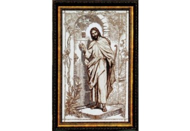  №354  Иисус стучится в твою дверь Набор для вышивания крестом