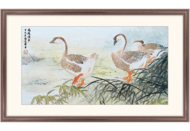  2800103 Прогулянка після дощу. Набір для вишивки хрестиком Xiu Crafts