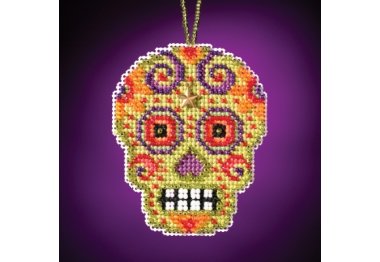 вишивка гладдю MH161622 Верде. Набір для вишивки в змішаній техніці Mill Hill