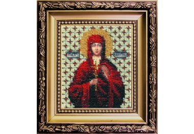  Б-1016 Икона святая мученица Валентина Набор для вышивки бисером