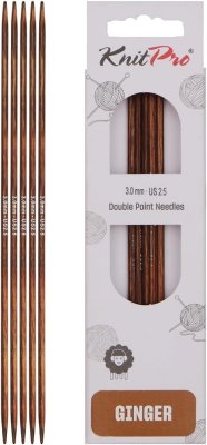 31305 Спицы носочные Ginger KnitPro, 12,5 см, 3.00 мм - 1