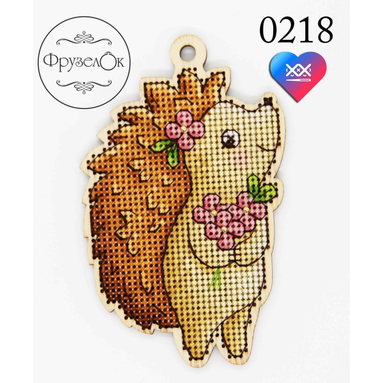 0218 Устина. Набор для вышивки крестом Фрузелок - 1