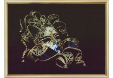 алмазна вишивка КС-092 Таємниця венеціанської ночі Набір картина стразами