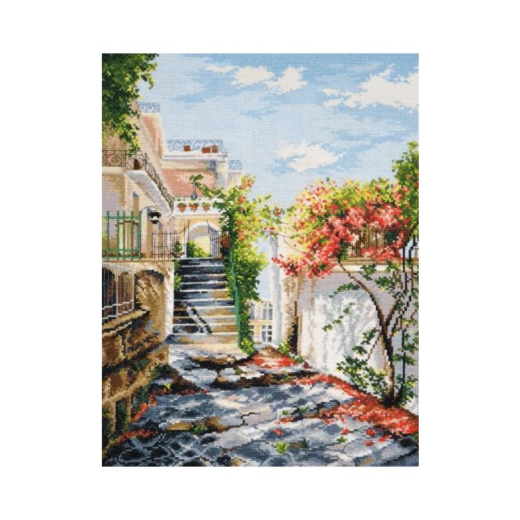 8373 Італійське літо. Набір для вишивки хрестиком Classic Design - 1