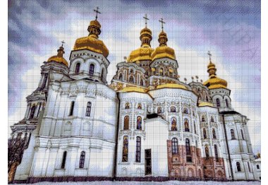  34-3845-НУ Успенский собор. Набор Для вышивки бисером ТМ Токарева А.