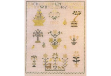  39-5302 Altes Land 1802. Набір для вишивання хрестом PERMIN