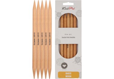 спиці для в'язання 35126 Спиці шкарпеткові Basix KnitPro, 20 см, 10.00 мм спиці для в'язання 35126 Спиці шкарпеткові Basix KnitPro, 20 см, 10.00 мм