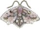БП-218 Ліловий метелик. Набір для виготовлення брошки Crystal Art - 1