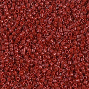 DB-2119 Бісер Miyuki DURACOAT Delica Beads 11/0 (натуральний бордовий) - 1