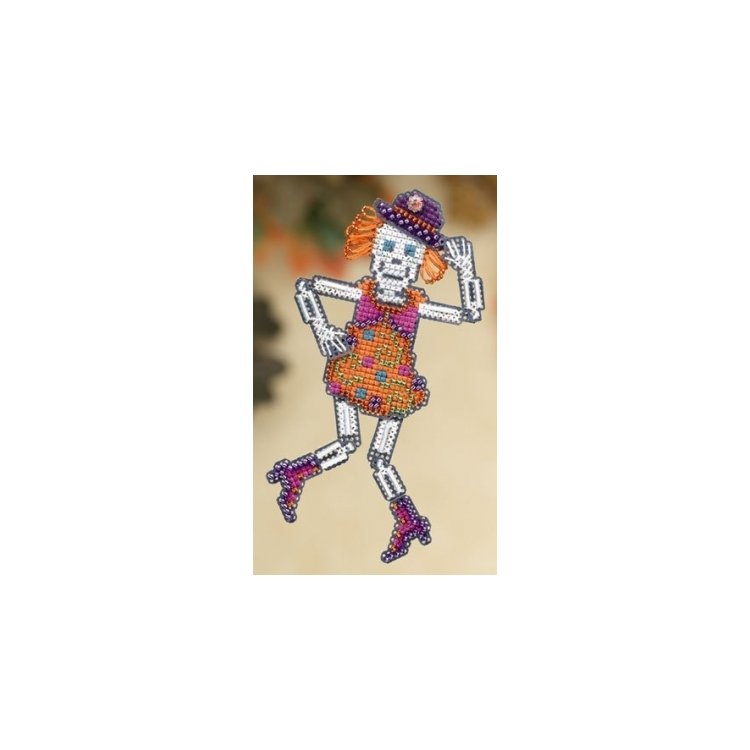 MH189202 Місіс Бонс. Набір для вишивки в змішаній техніці Mill Hill - 1