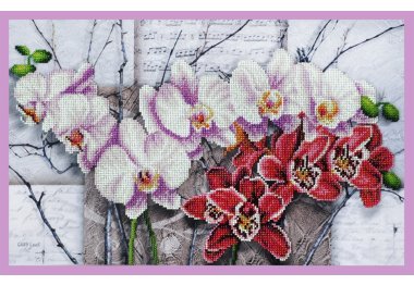  Набор для вышивки бисером Симфония орхидей P-263 ТМ Картины бисером
