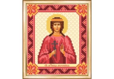  СБІ-078 Іменна ікона свята мучениця Вероніка. Схема для вишивки бісером