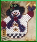 h93 Підхмелена ялинка. Набір для вишивки в змішаній техниці Mill Hill - 1