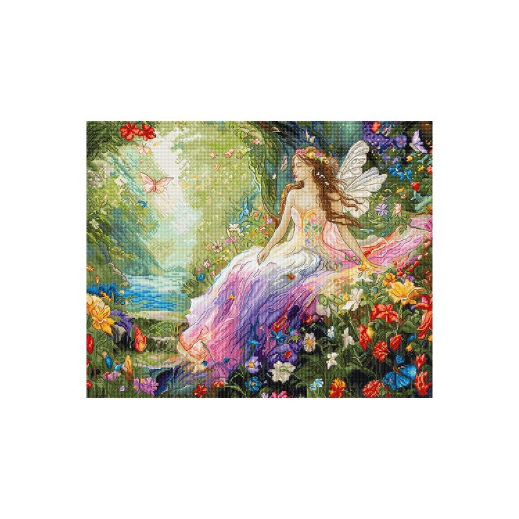 Набір для вишивки хрестиком L9932 Enchanted Spring. Letistitch - 1