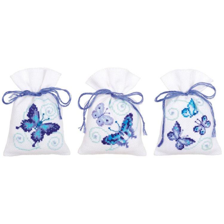PN-0146430 Blue Butterflies Bags. Набор для вышивки крестом Vervaco - 1
