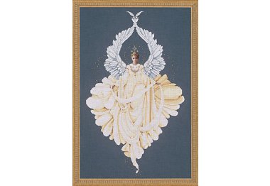  LL43 Peace Angel//Ангел Мира. Схема для вышивки крестом на бумаге Lavender & Lace