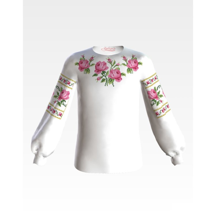 Блузка для девочки (заготовка для вышивки) БД-009 - 1