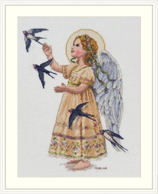 K-258B Літні настрої. Набір для вишивки хрестом Мережка - 1