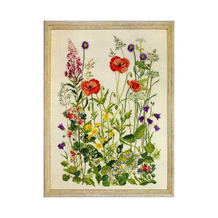 70-2315 Маки. Набір для вишивання хрестом PERMIN - 1