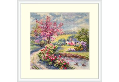 K-268B Весна. Набір для вишивки хрестом Мережка K-268B Весна. Набір для вишивки хрестом Мережка