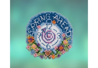 вышивка гладью MH182013 Впереди весна. Набор для вышивки в смешанной технике Mill Hill