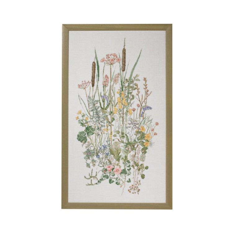 70-8400 Водяные растения. Набор для вышивания крестом PERMIN - 1 70-8400 Водяные растения. Набор для вышивания крестом PERMIN - 1