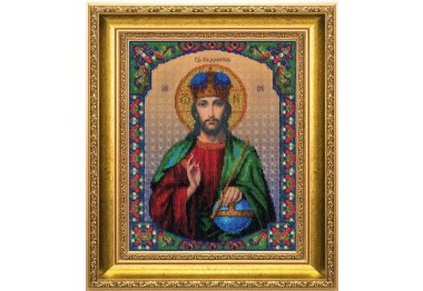  Б-1186 Икона Господа Иисуса Христа Набор для вышивки бисером