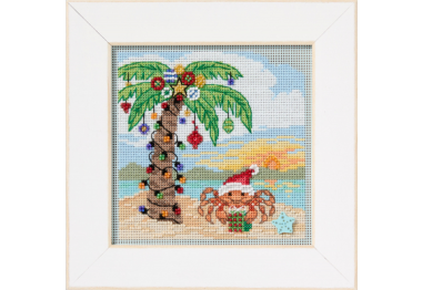 вишивка гладдю MH142531 Піщані кігті. Набір для вишивки в змішаній техниці Mill Hill