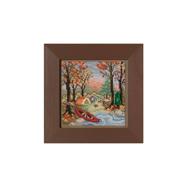 MH142124 Приключения на природе. Набор для вышивки в смешанной технике Mill Hill - 1