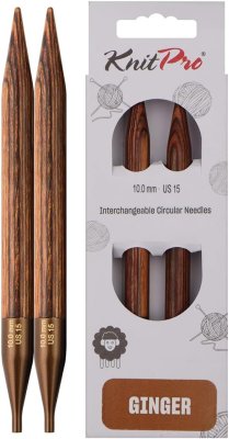31214 Спицы съемные Ginger KnitPro, 10.00 мм - 1