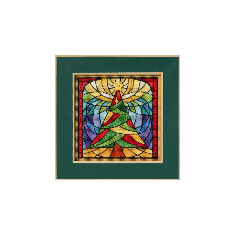 MH142532 Вітражне дерево. Набір для вишивки в змішаній техниці Mill Hill - 1