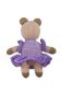 2 AMIGURUMI KIT - KNITTED TEDDY BEAR Ballerina. Набір для в'язання іграшки - 3